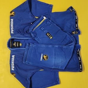 FUSHIDA - COMP GS BJJ GI / KIMONO - (A2X) BLUE